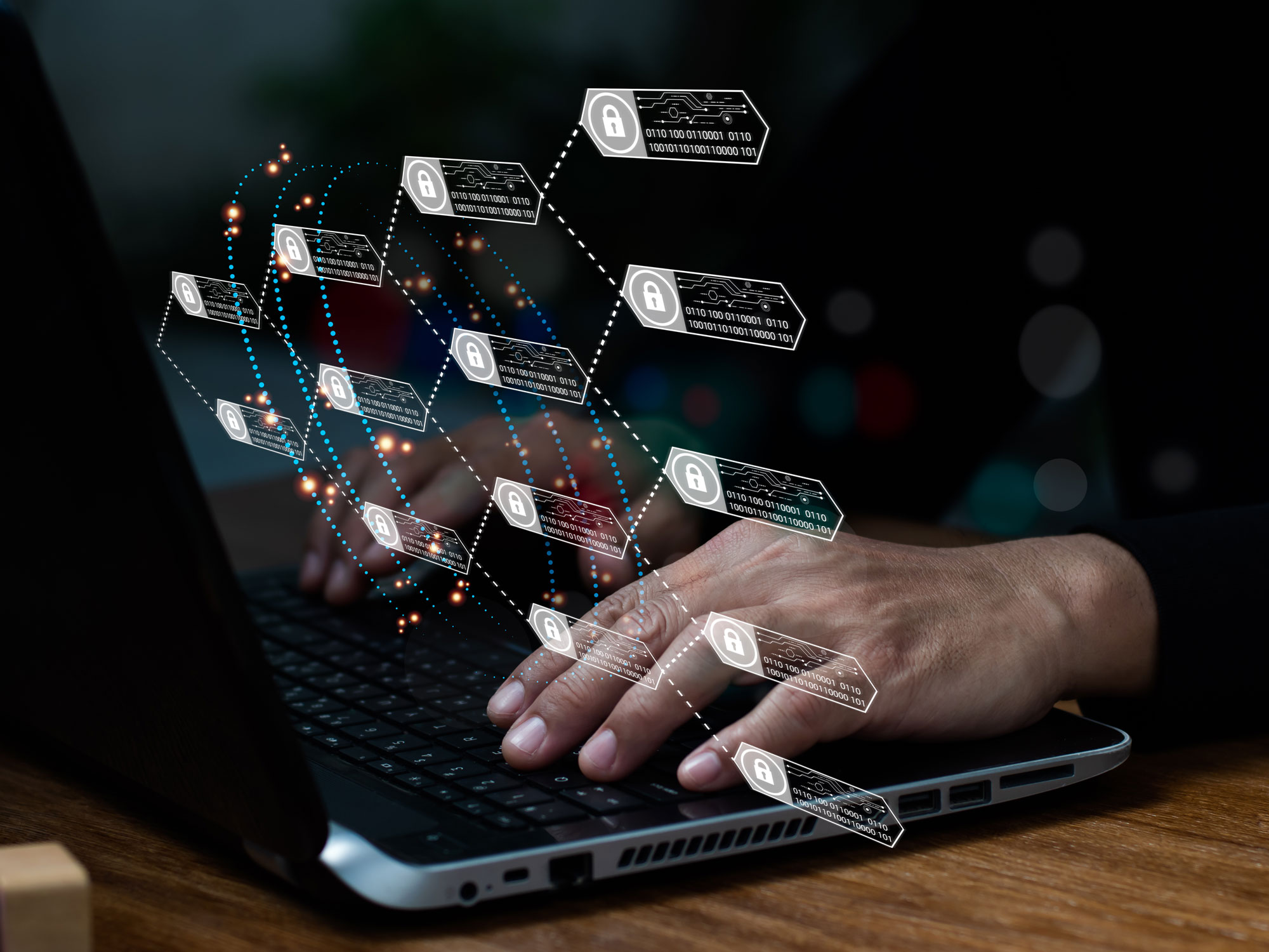 Tools4ever Efficient Automated User Provisioning laptop with diagram Tools4ever Efficient Automated User Provisioning laptop with diagram
